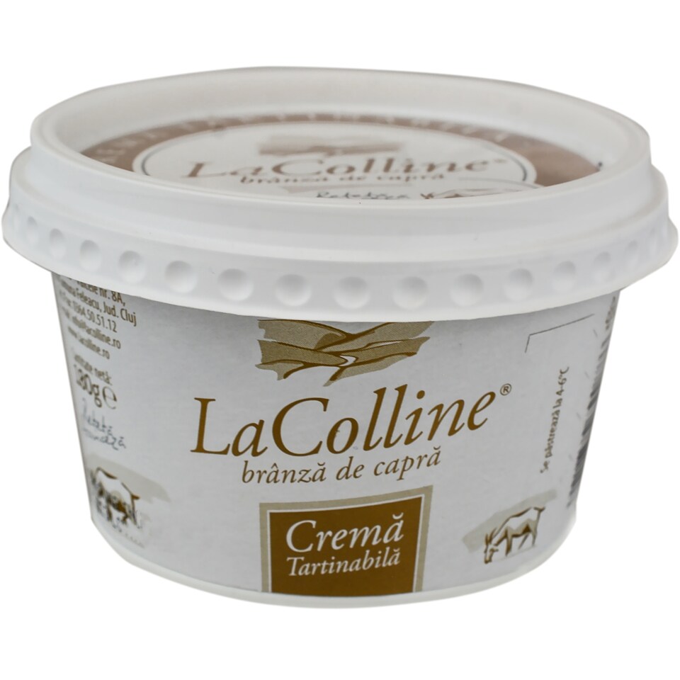 Branza de capra crema tartinabila 180g (cu card Connect)