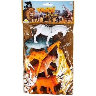 Crazoo | Set figurine animale salbatice, 6 buc.
