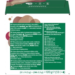 Starbucks | Cafea Cappuccino, 2x6 capsule