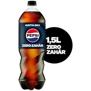 Pepsi | Bautura racoritoare carbogazoasa cu aroma de cola, cu indulcitori 1.5L