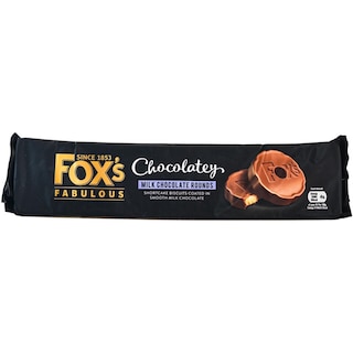 Fox | Biscuiti glazurati cu ciocolata cu lapte 130g