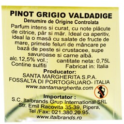 Santa Margherita | Vin alb sec 0.75l