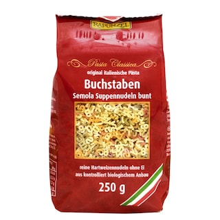 Rapunzel | Fidea supa litere colorate 250g