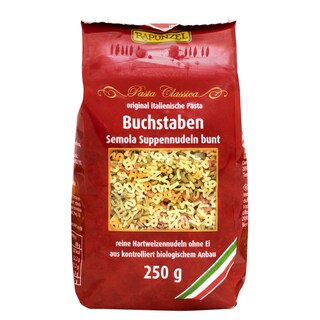 Rapunzel | Fidea supa litere colorate 250g