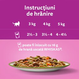 Whiskas | Hrana umeda pentru pisici Alegerea bucatarului, in sos 4x85g