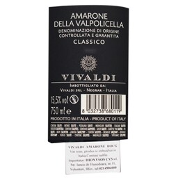 VIVALDI | Vin rosu Amarone Della Valpolicella DOCG 0.75L