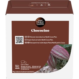 Nescafe | Dolce Gusto | Ciocolata calda Chococino, 16 capsule, 8 bauturi