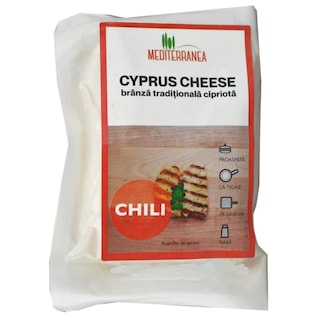 Mediterranea | Halloumi | Branza halloumi cu chilli 200g