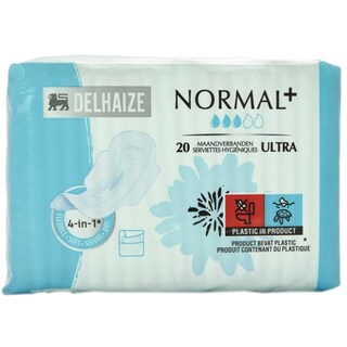 Delhaize | Absorbante Ultra Normal+, 20 bucati