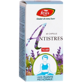 Fares | Antistres N140, 60 de capsule
