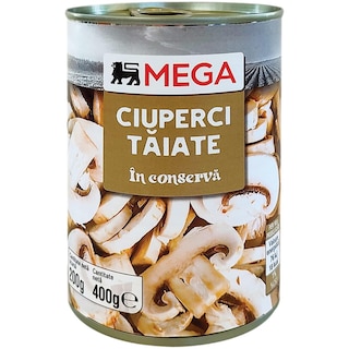 MEGA | Ciuperci taiate in conserva 400g