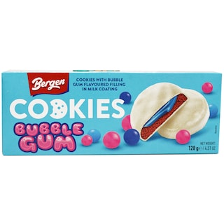 Bergen | Fursecuri cu crema cu aroma bubble gum 128g