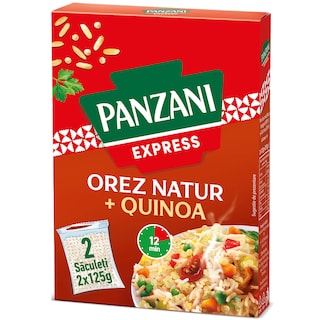 Panzani | Orez Natur + Quinoa 2x125g