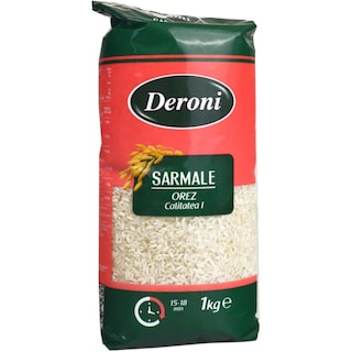 Deroni | Orez cu bob rotund pentru sarmale 1kg