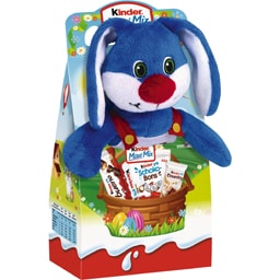 Kinder | Ciocolata Maxi Mix cu jucarie de plus, diverse modele 133g