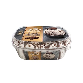 Aloma | Premium | Inghetata Brownie Stracciatella 487g