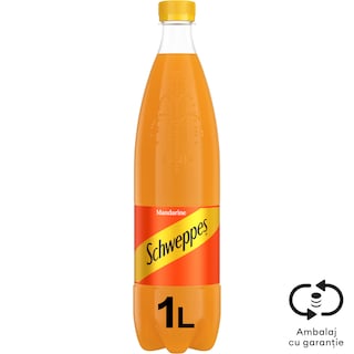 Schweppes | Apa tonica cu suc de mandarine 1L
