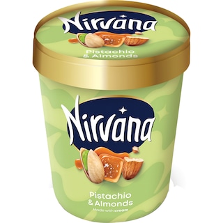 Nirvana | Inghetata Pistachio & Almonds 313g