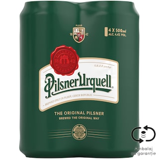 Pilsner Urquell | Bere blonda 4x0.5L