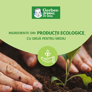 Gerber | Piure bio legume cu vitel si cartofi 190g