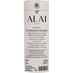 Alai | Vin roze demisec Cabernet Sauvgnon, Merlot 0.75L