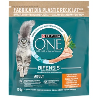 Purina One | Hrana uscata pentru pisici, bogata in pui 450g