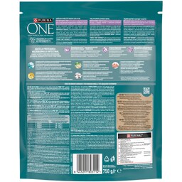 Purina One | Hrana uscata pentru pisici adulte cu digestie sensibila, cu curcan si orez 750g