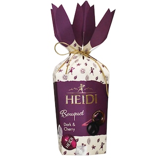 Heidi | Bouquete | Praline cu ciocolata amaruie si cirese negre 120g