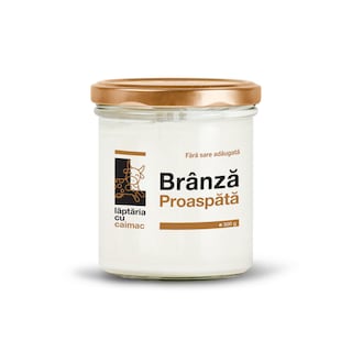 Laptaria cu caimac | Branza proaspata 6% grasime  300g