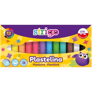 Strigo | Plastilina, 12 culori