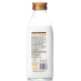 Laptaria cu caimac | Kefir gingas fara lactoza 1.6 grasime 375g