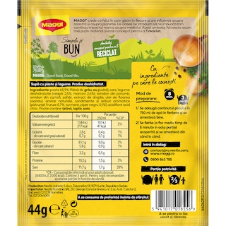Maggi | Supa cu paste si legume Alfabet 44g