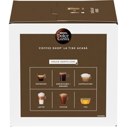 Nescafe | Dolce Gusto | Cafea Cafe au lait Intenso, 16 capsule