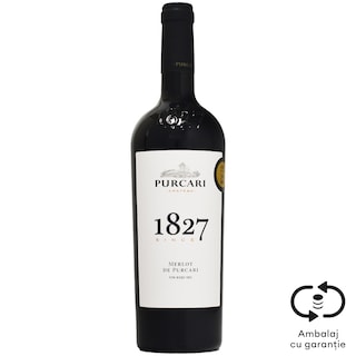 Purcari | Vin rosu sec Merlot de Purcari 0.75L