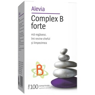 Alevia | Complex B forte 100 comprimate