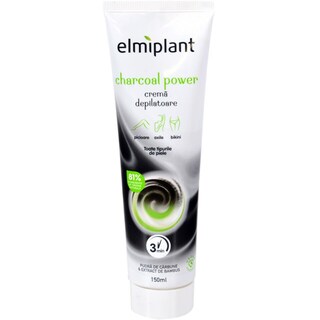 Elmiplant | Crema depilatoare cu pudra de carbune 150ml