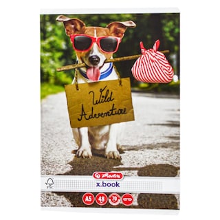 Herlitz | Caiet de matematica, A5, 48 file