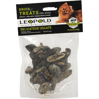 Leopold | Delicatese uscate pentru caini, cu rinichi de vita 100g
