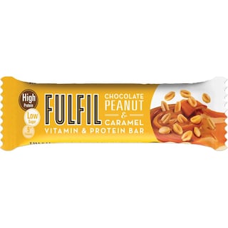 Fulfil | Baton proteic cu alune si caramel 55g