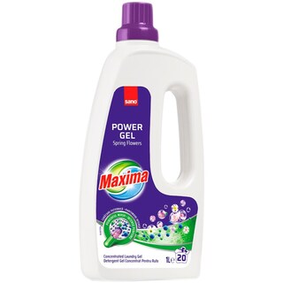 Sano | Maxima | Detergent Power Gel Spring Flowers, 20 spalari 1L