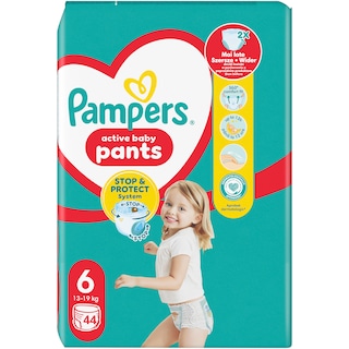 Pampers | Pants | Scutece chilotel bebelusi Marimea 6, 15+ kg, 44 buc