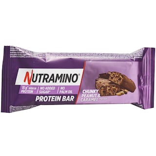 Nutramino | Baton proteic Chunky Peanut & Caramel 55g
