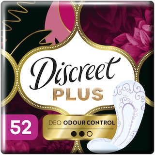 Discreet | Absorbante zilnice Deo Odour Control, 52 buc.