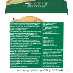 Starbucks | Cafea Macchiato Madagascar Vanilla, 12 capsule