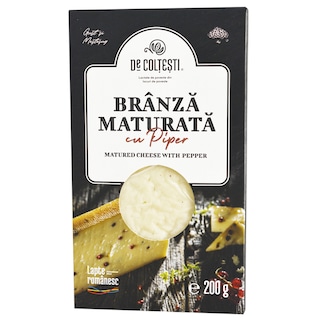 De Coltesti | Branza maturata cu piper 200g