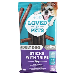 Loved by Pets | Batoane cu rumen pentru caini adulti 120g