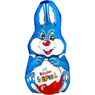 Kinder | Figurina de ciocolata Iepuras cu jucarie supriza 75g