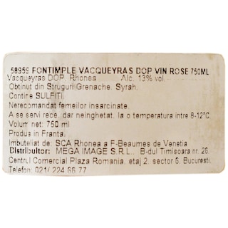 Seigneur de Fontimple | Vin roze 0.75L