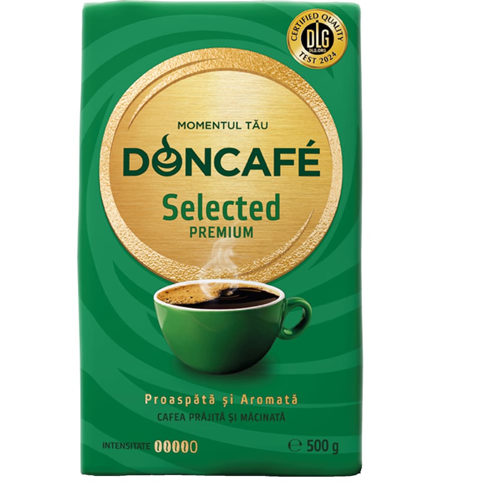 Doncafe | Selected | Cafea macinata 500g | Mega-image