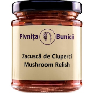 Pivnita Bunicii | Zacusca de ciuperci 180g
